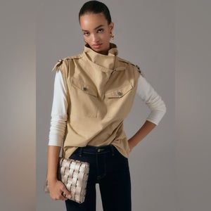 NWT Mare Mare × Anthropologie Sleeveless Utility Top